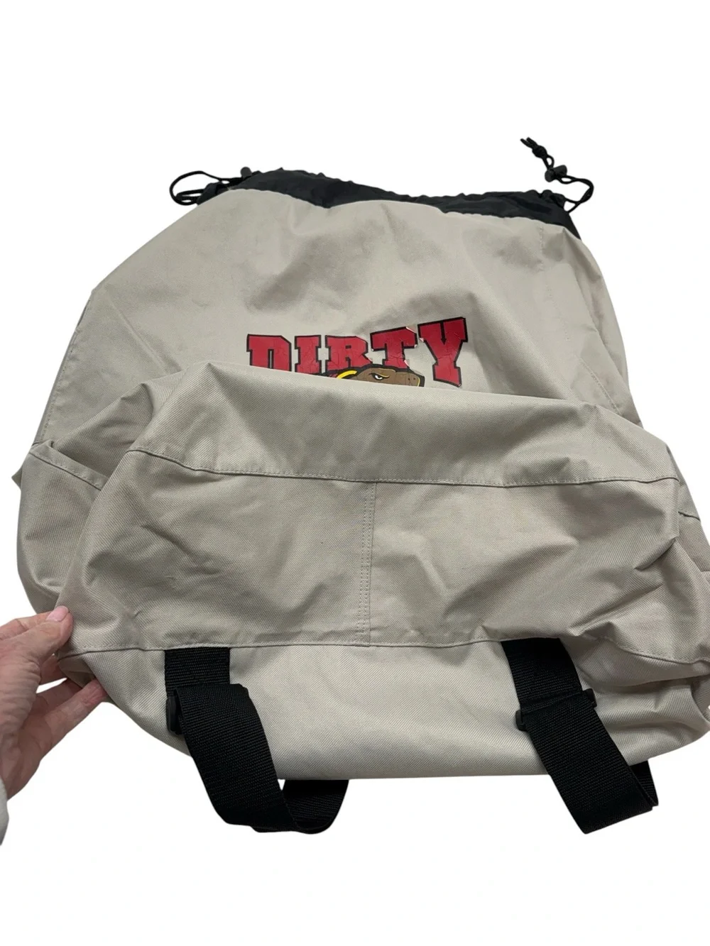 University of MD Terps Laundry Bag Large Gray